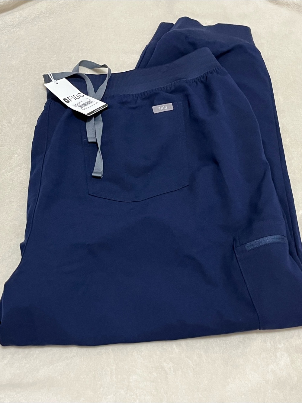 NWT FIGS Zamora 2.0 Jogger Scrub Navy Pant